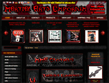 Tablet Screenshot of martialartsemporium.co.uk